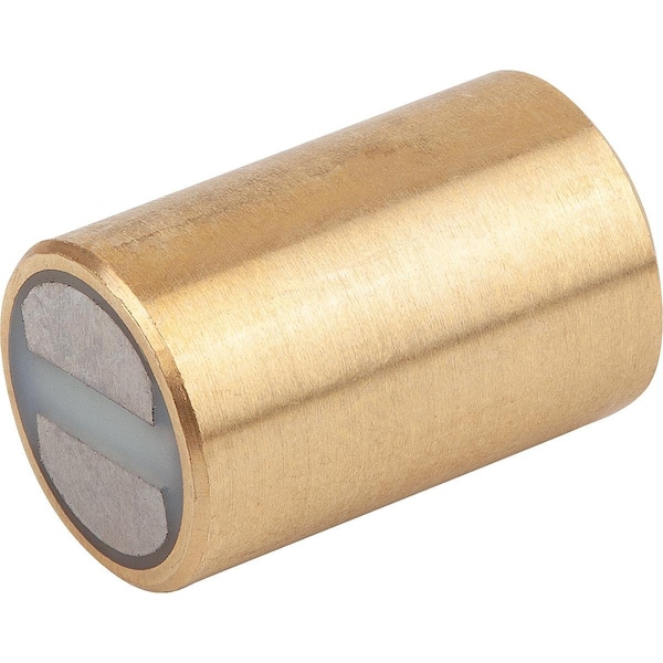 Magnet Deep Pot Magnet, Round, D=13D1=M04, Form:B, Smco, Comp:Brass